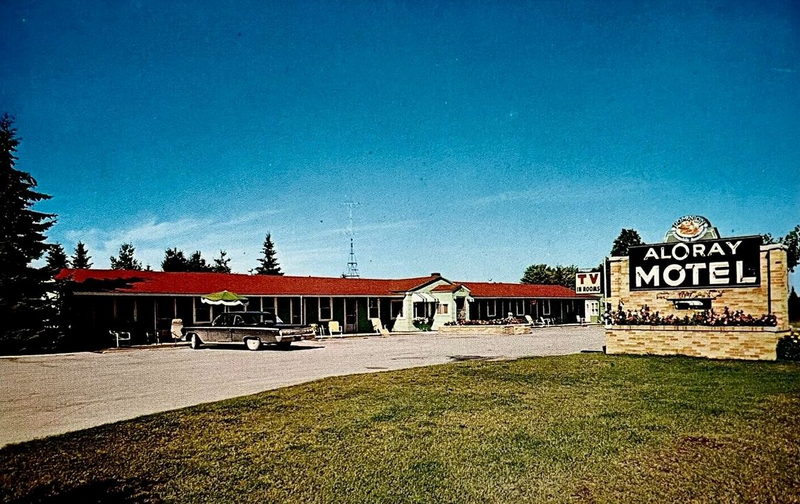 Al-O-Ray Motel - Postcard